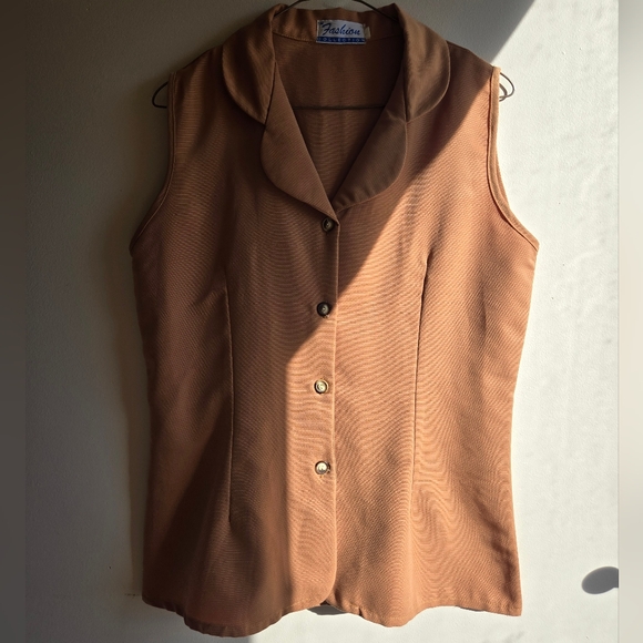 VINTAGE Fashion Collection Womens Vest Size S/M - Picture 1 of 6
